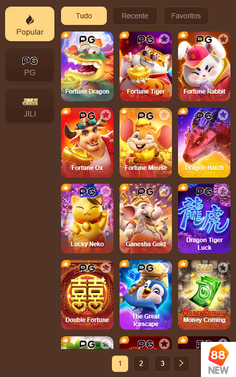 Jogos Certificados new88.com